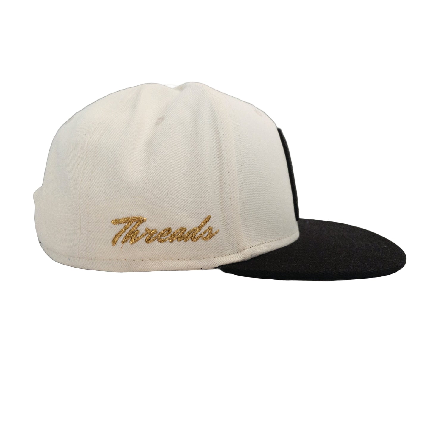Black and Cream “C” Snapback