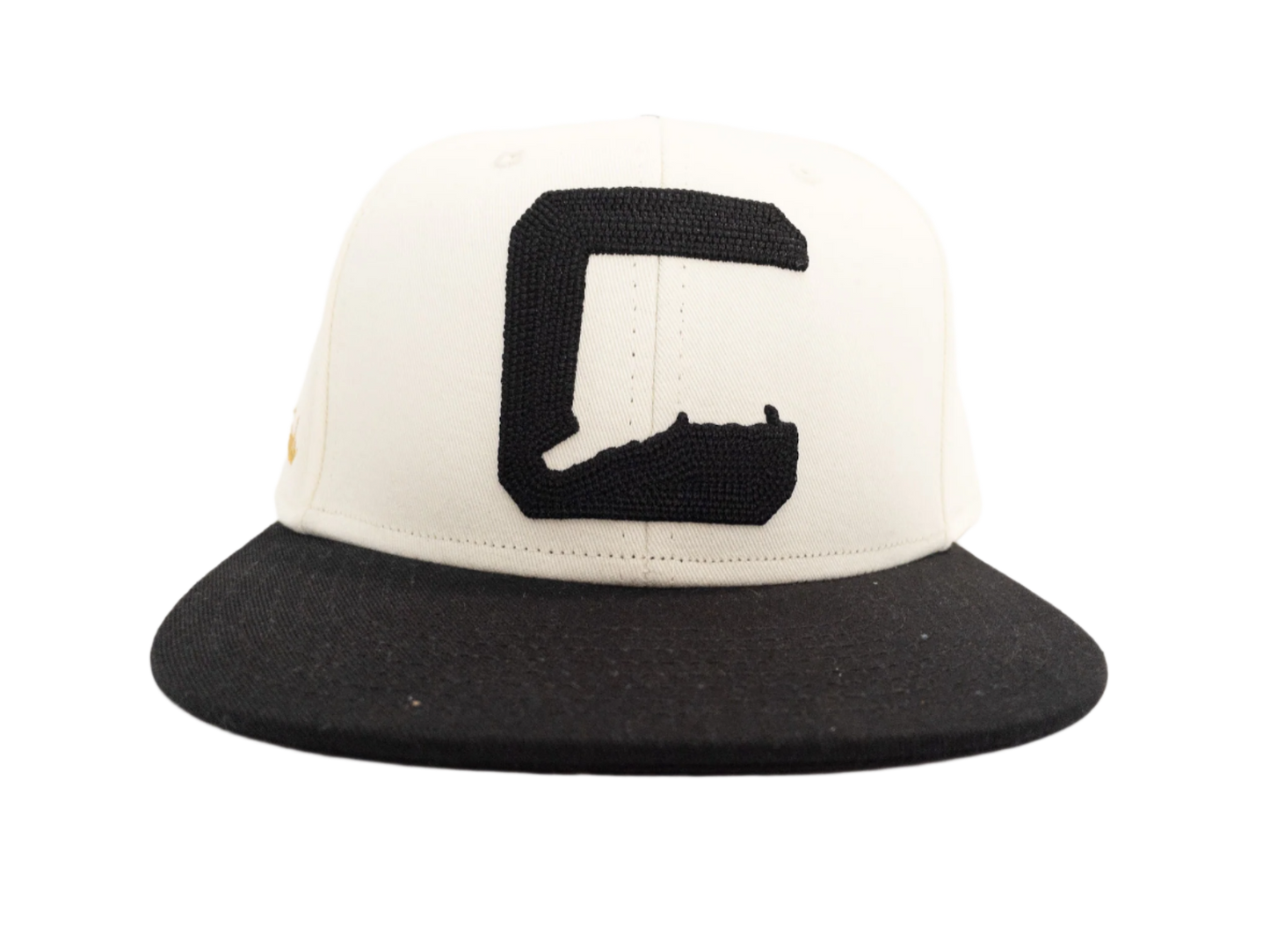Black and Cream “C” Snapback