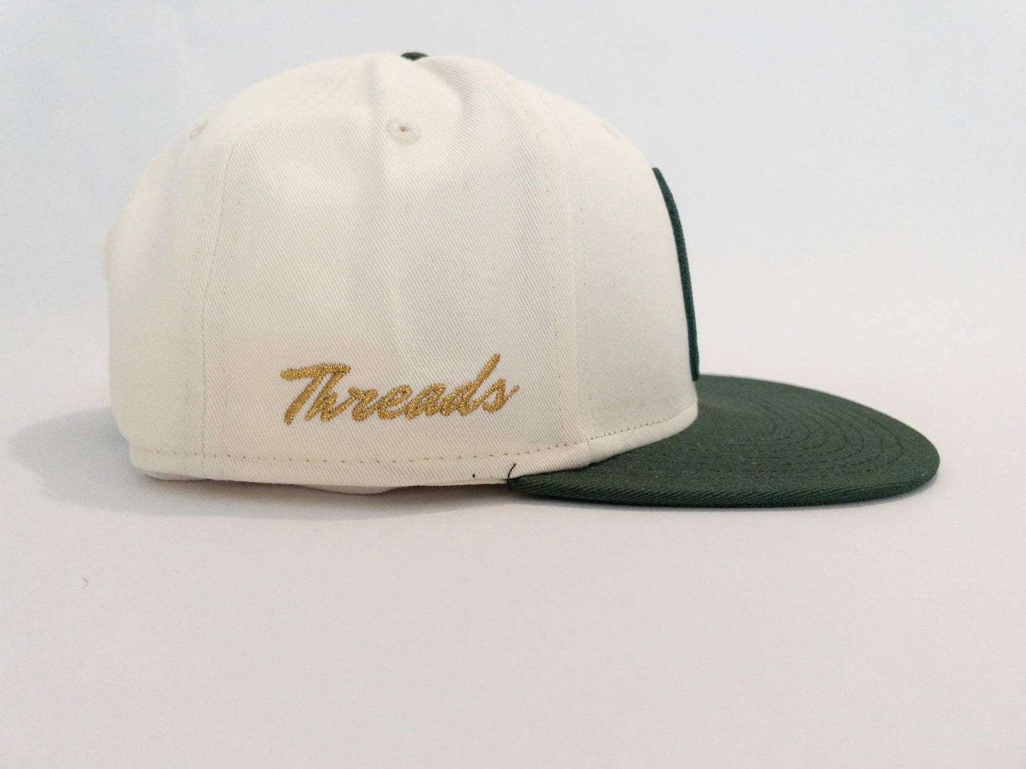Green and Cream “C” Snapback