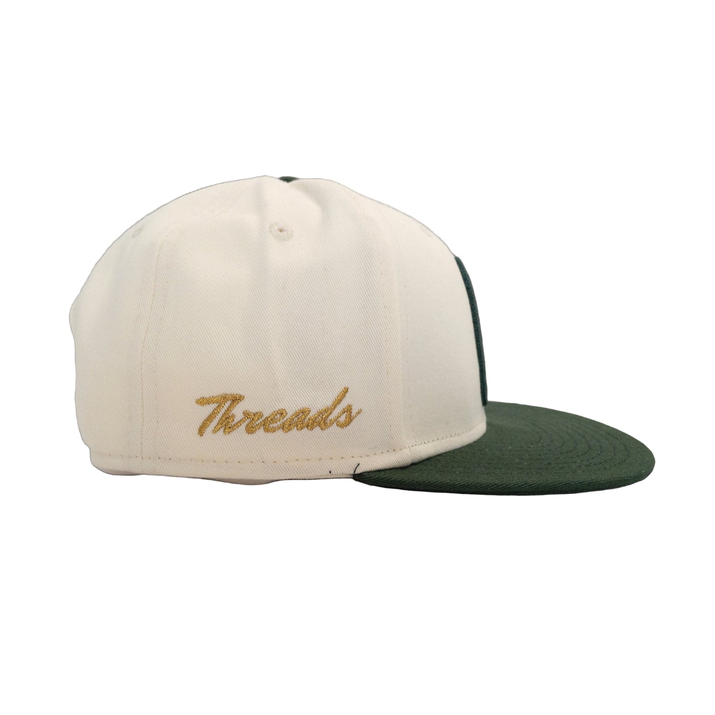 Green and Cream “C” Snapback